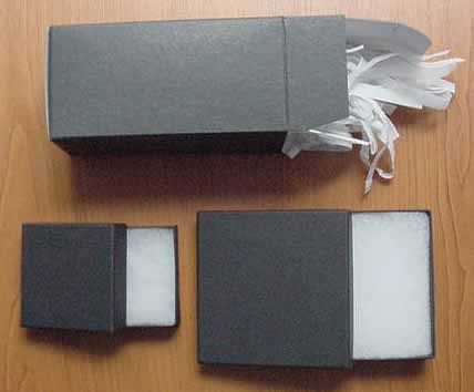 Gift boxes for miniature clocks, pocket watches, nurses watches, clock keyrings at Braemar Gifts