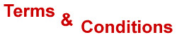 Terms and Coniditions at Braemar Gifts